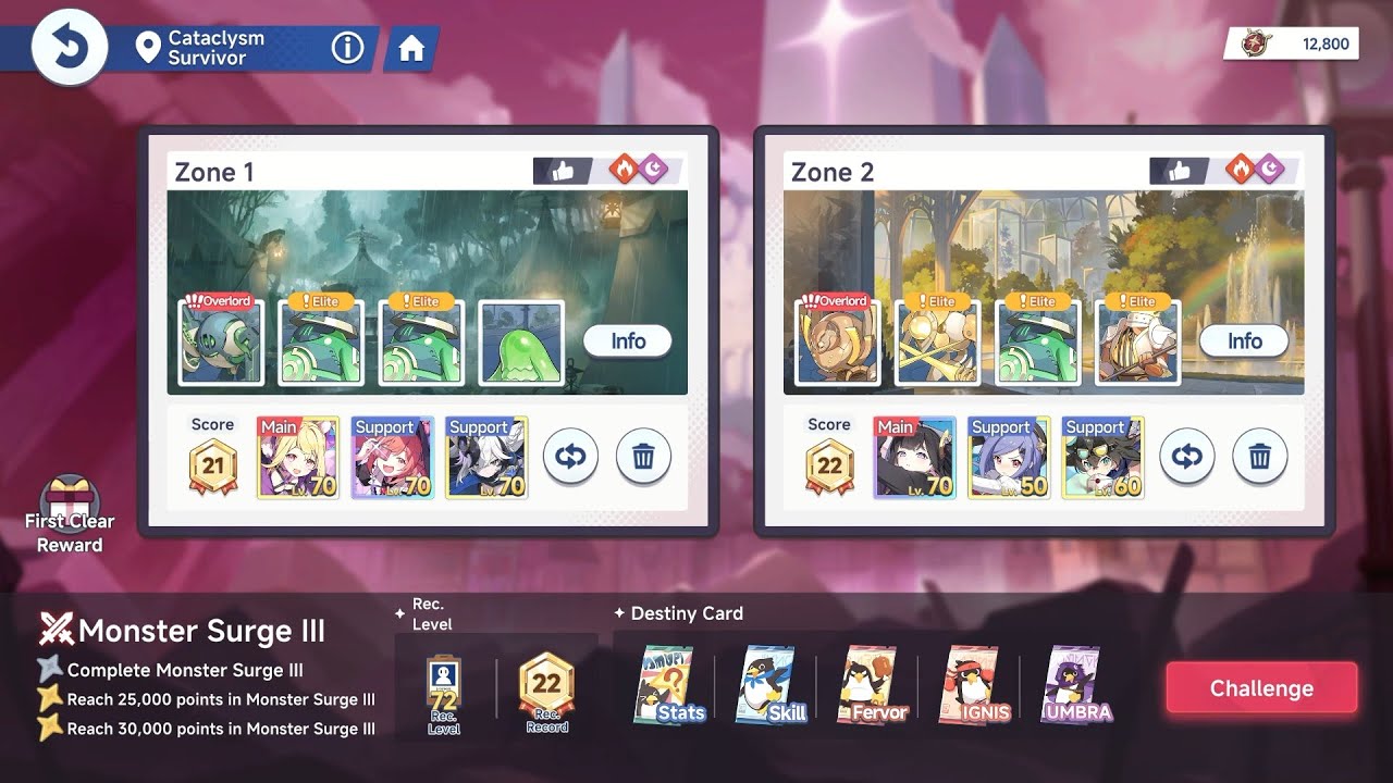 Umbra Rockstar and Water Hashira Teams Destroying Cataclysm Hard! #StellaSora #SeasideDays
