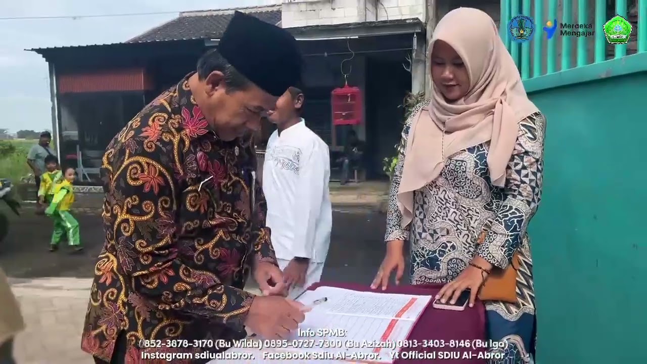 Peresmian Revitalisasi Gedung Baru - SDIU Al-Abror - Marching Band Supporting by RA Fathul Ulum 01