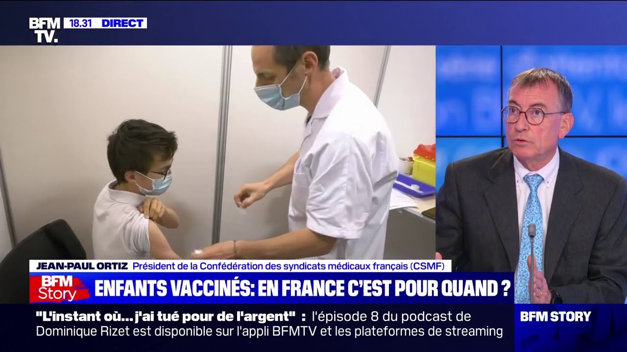 Vaccination de l’enfant : la priorité n’est pas là aujourd’hui