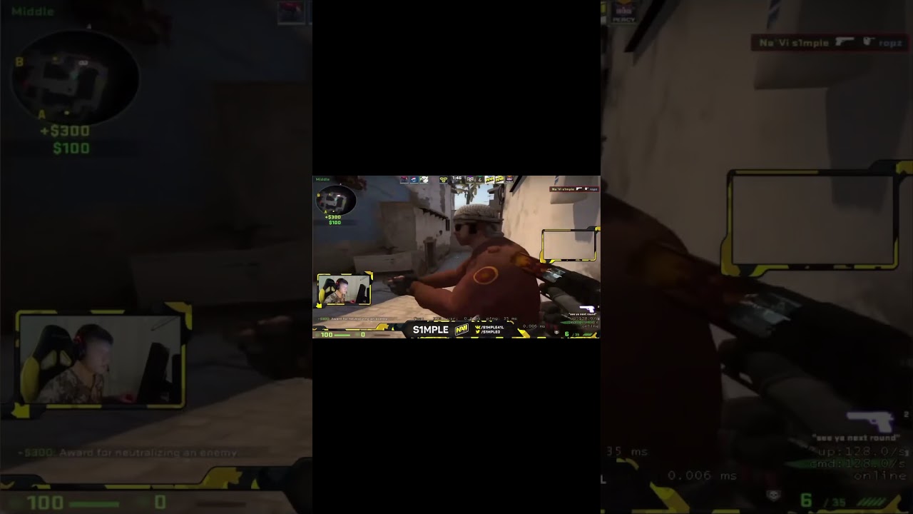 prime s1mple💀 #csgo #sigma #gaming #simple #s1mple