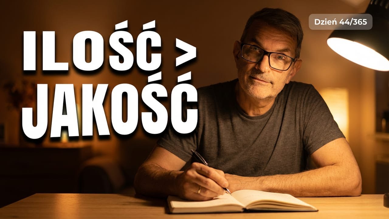 Dlaczego na początku ILOŚĆ bije JAKOŚĆ na głowę?