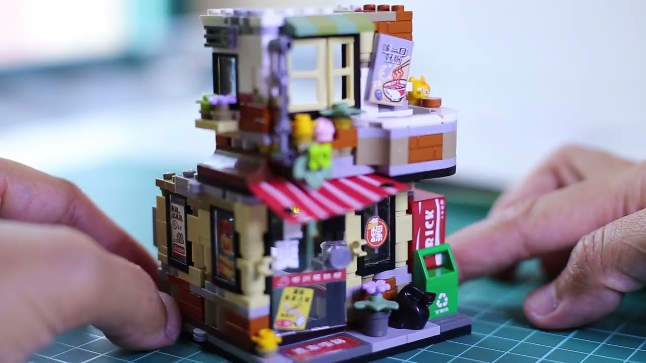 LOZ Mini Building Blocks Assembly - Noodle Shop