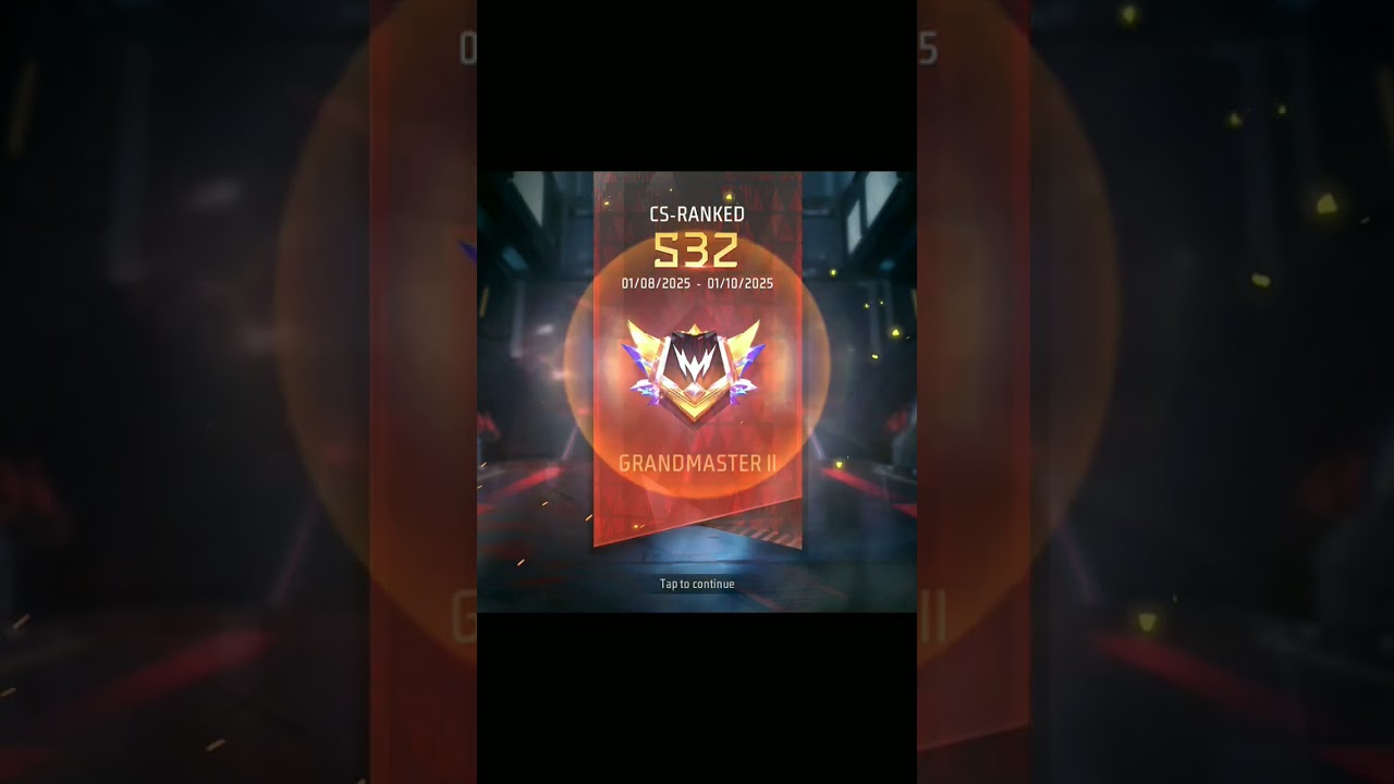 cs rank grandmaster achievement 😱😈#freefire #grandmaster#foryou