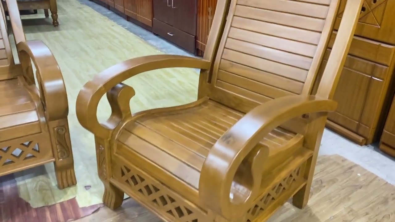 Teakwood Sofa without Cusion