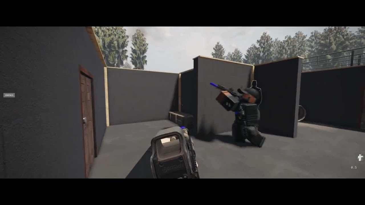 2 MAN ROOM CLEARING #2 | ROBLOX MILSIM/POLICESIM