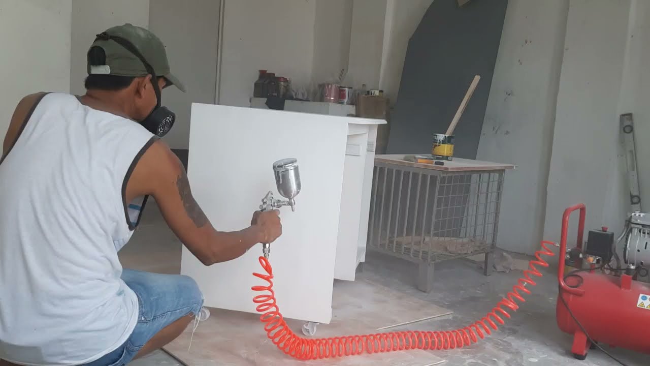 paano mag duco white finish