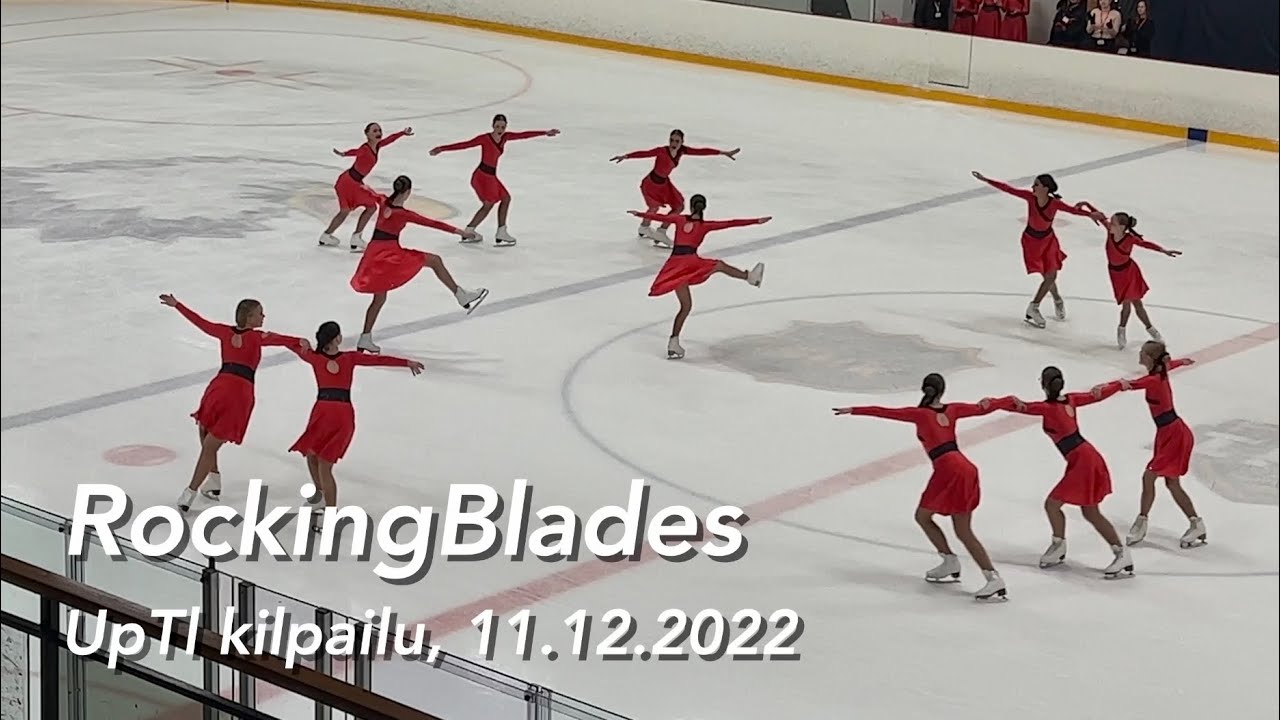 RockingBlades - UpTl kilpailu 11.12.2022 - Synchronized skating