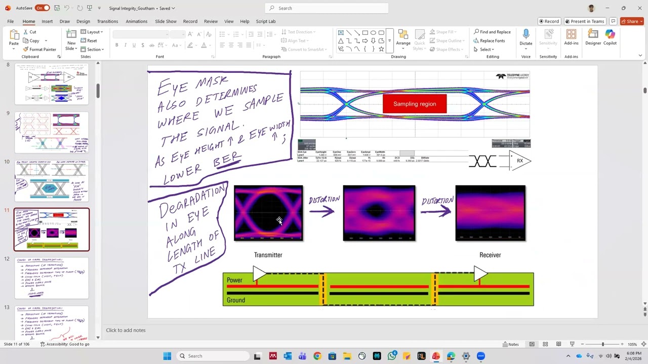 Signal Integrity, Spring 2026, UCLA (Remote)