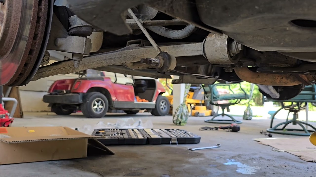 2009 Chevy Malibu. Replacing lower control arms. It's easy. Don't pay a fortune.