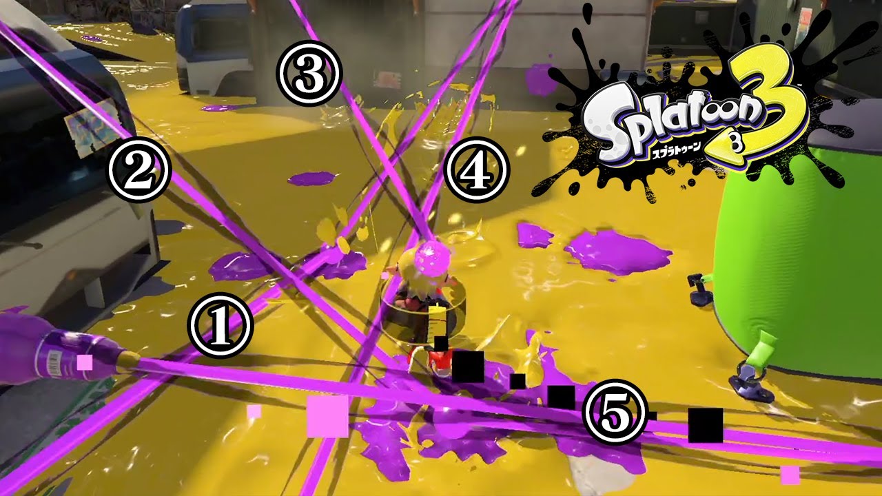 1対4でも「相手がラインマーカーだけ」なら勝てる説ｗｗｗ【スプラトゥーン3】