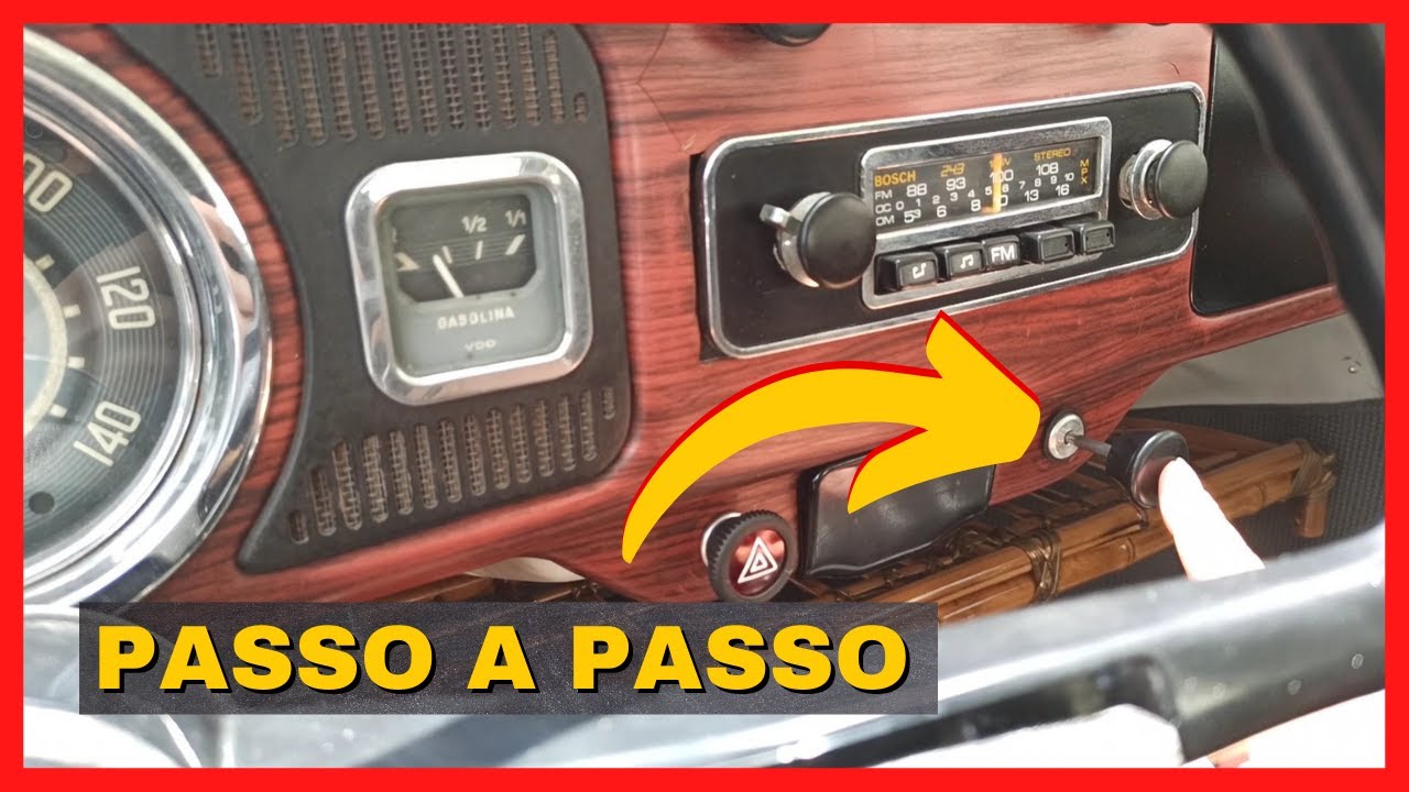 [PASSO A PASSO] CABO DO AFOGADOR DO FUSCA