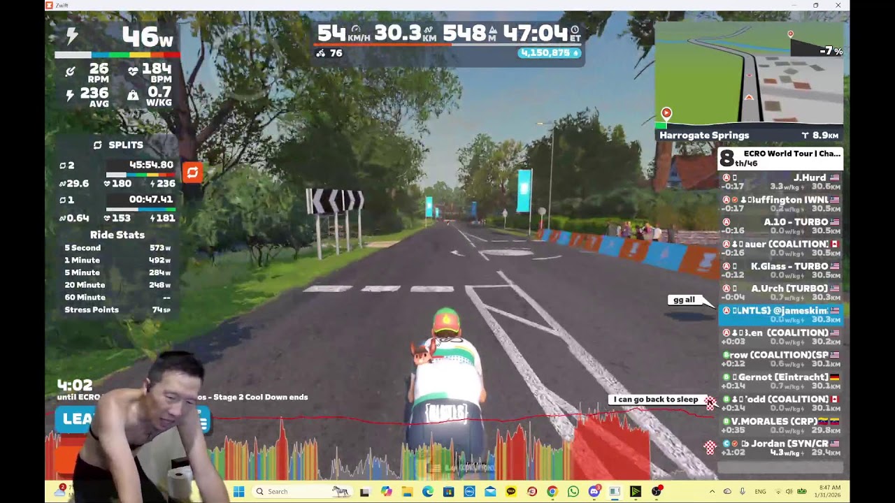 ECRO World Tour | Chasing Roos - Stage 2 (Yorkshire Double Loop)