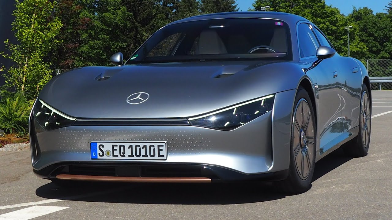 Mercedes-Benz VISION EQXX Ultra Efficient EV First Drive