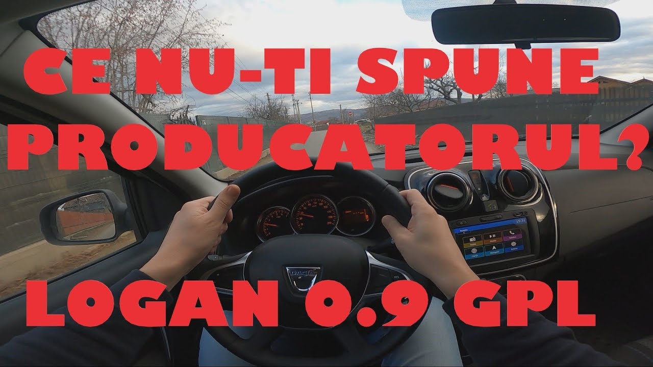 Ce nu-ti spune producatorul: Dacia Logan 0.9 Tce Techroad GPL Drivetest