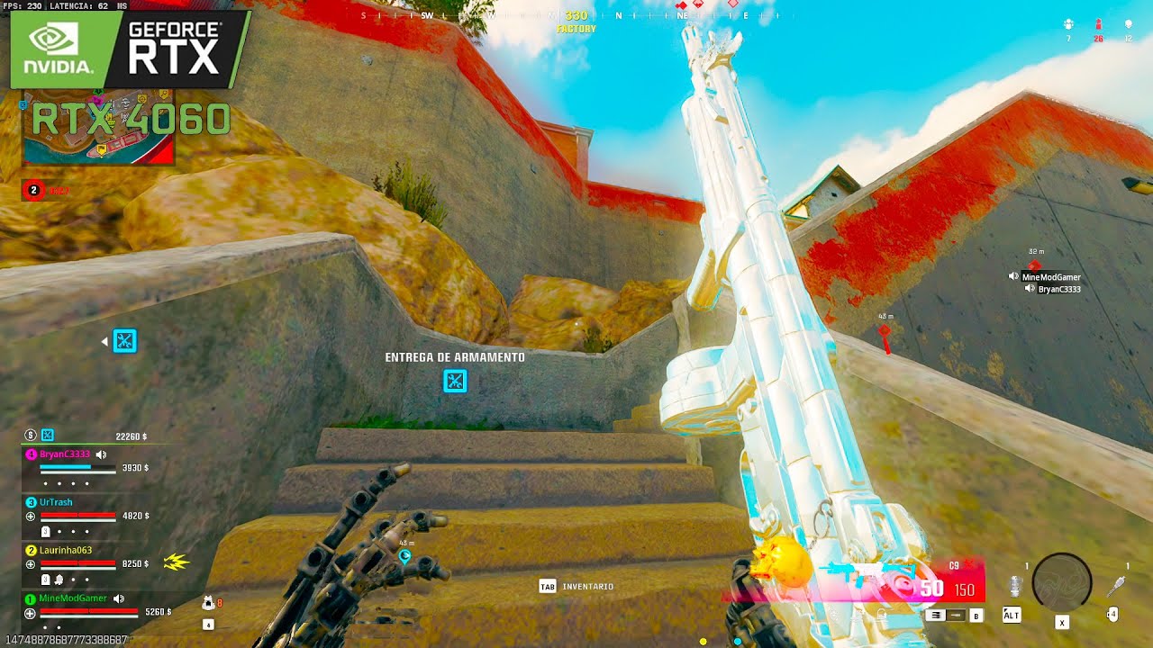 Call of Duty : Warzone 3 | RTX 4060 8GB | Ryzen 7 5700x | 1080p low settings