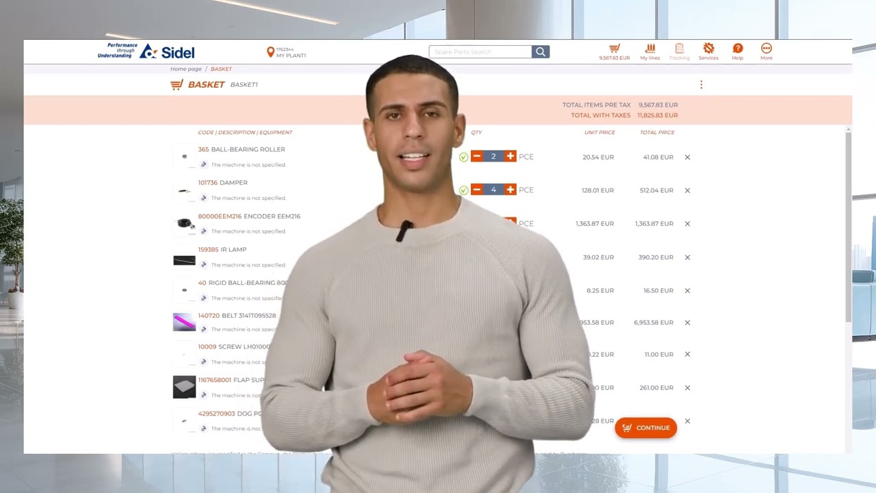 Webinarium internetowe serwisu Sidel &ndash; wersja 2026 &ndash; język angielski