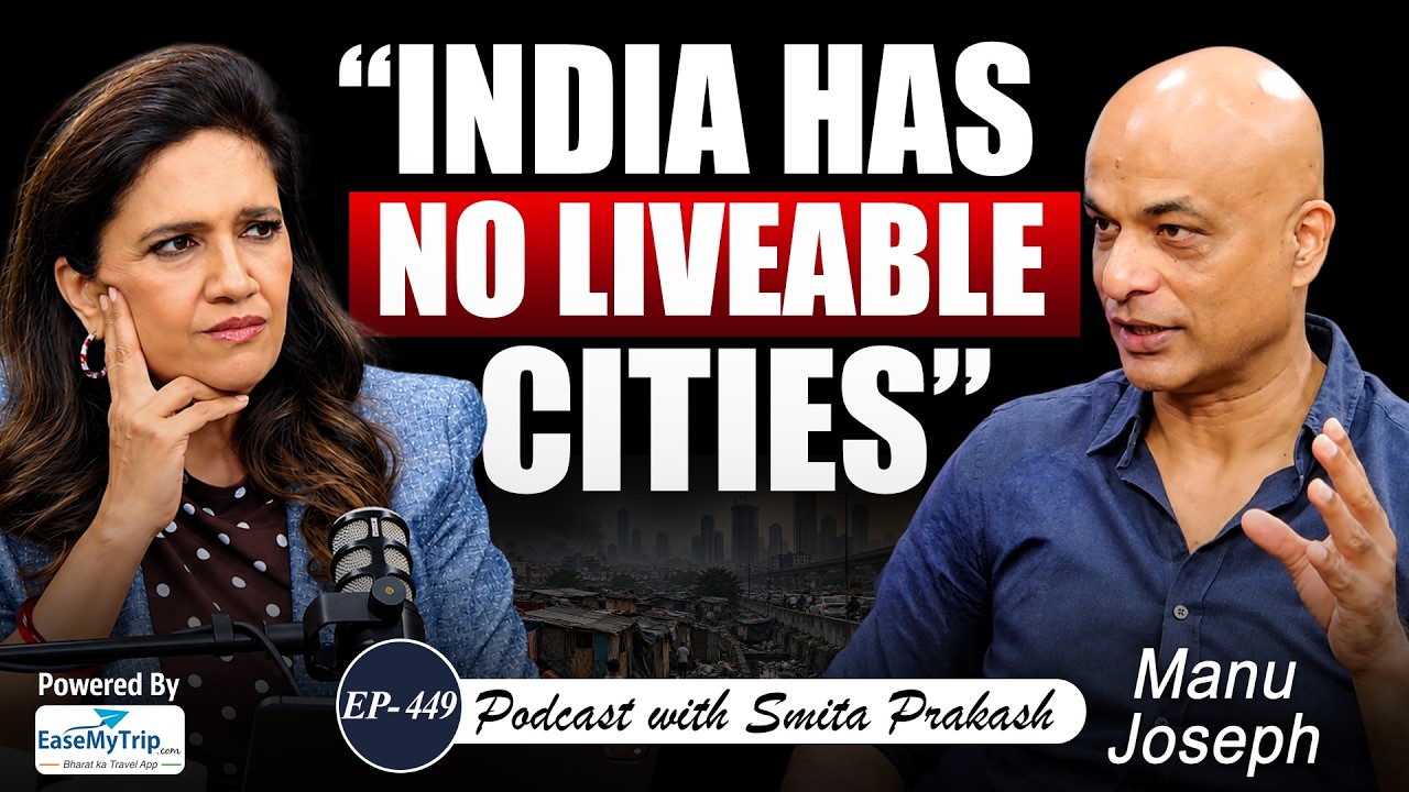 &ldquo;India Looks So Poor&rdquo;: Manu Joseph on Broken Cities, Gen Z, Jobs, CM Vijay & PM Modi | EP-449