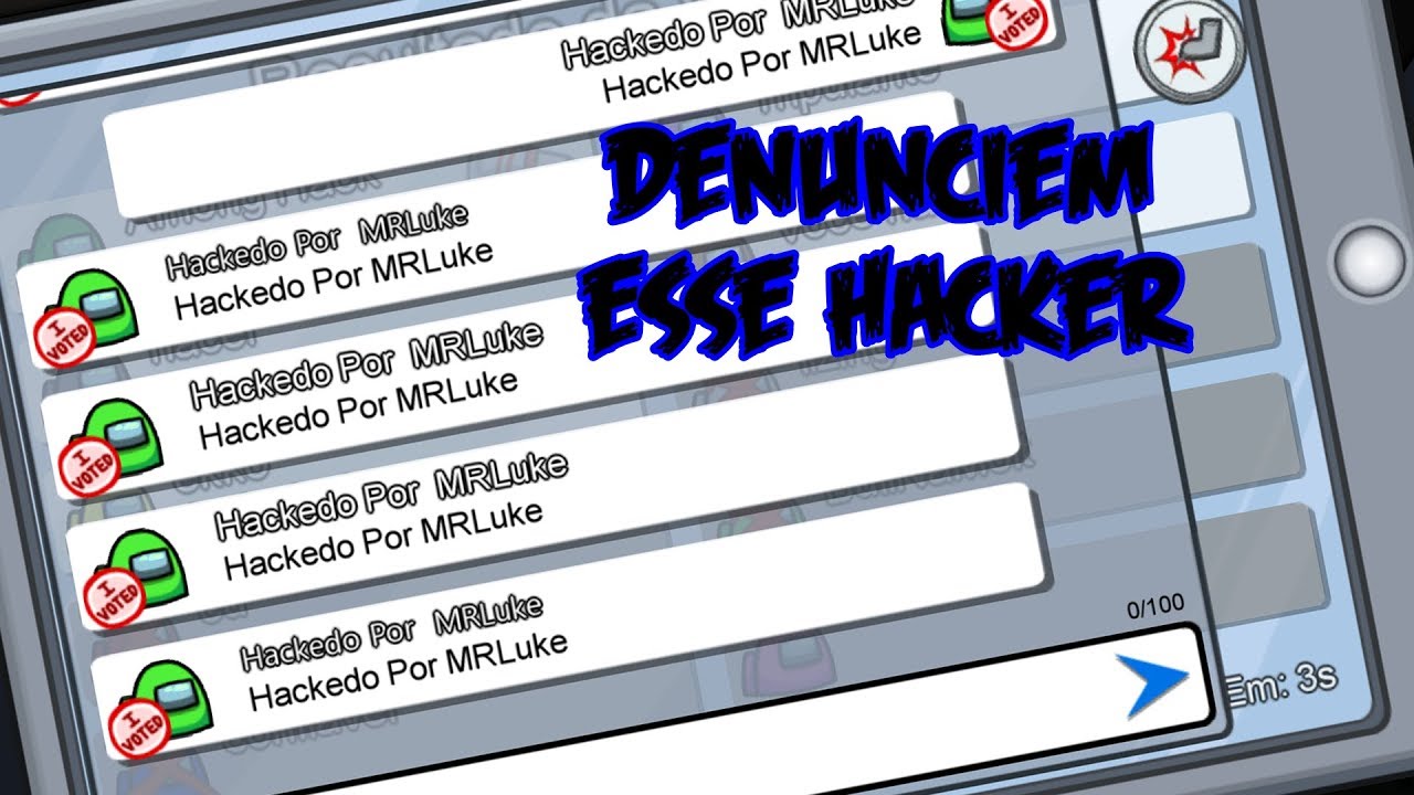 MRLUKE DESTRUIU O AMONG US!