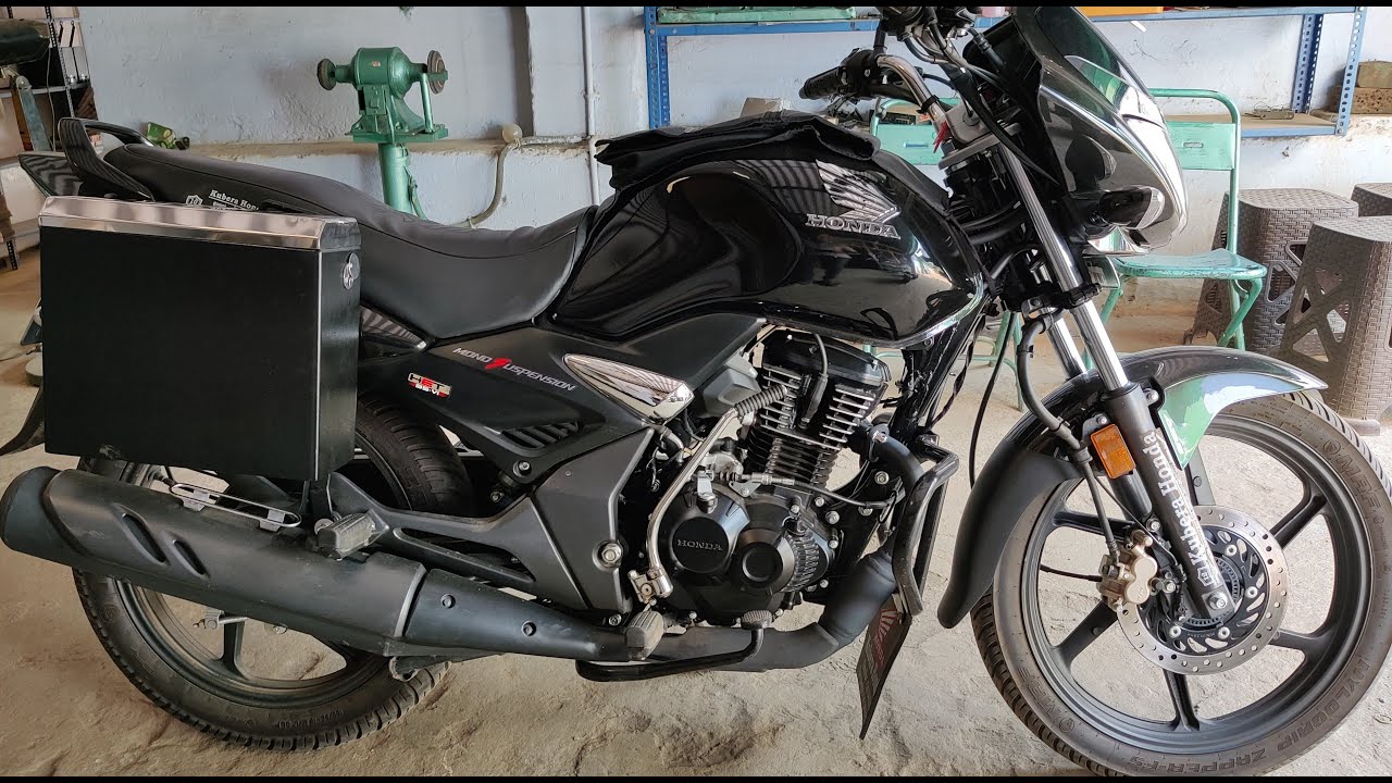 Honda Unicorn Bike Side Box Fitting  || Metal Box || Side box for Unicorn 150 / 160 bike - Steel Box