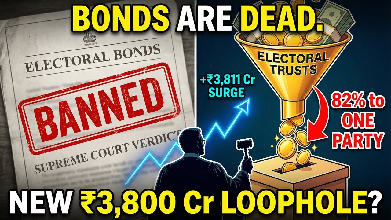 Electoral Trusts vs Electoral Bonds: The New 'King' of Political Funding? | UPSC Current Affairs
