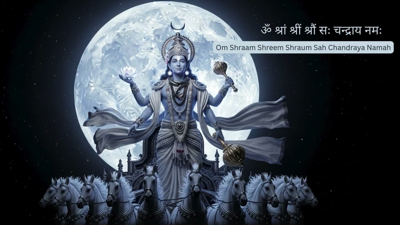 Chandra Beej Mantra | Jyotish Remedy for Moon | Chandra Dosha & Dasha | Chitta Dhyana Astrology