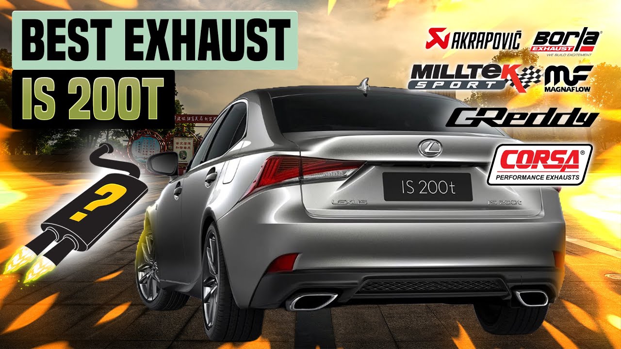 Lexus IS200T Exhaust Sound🔥aFe Power,ARK,Armytrix,Invidia,Magnaflow,Rev9,Revel,Tanabe,Stone