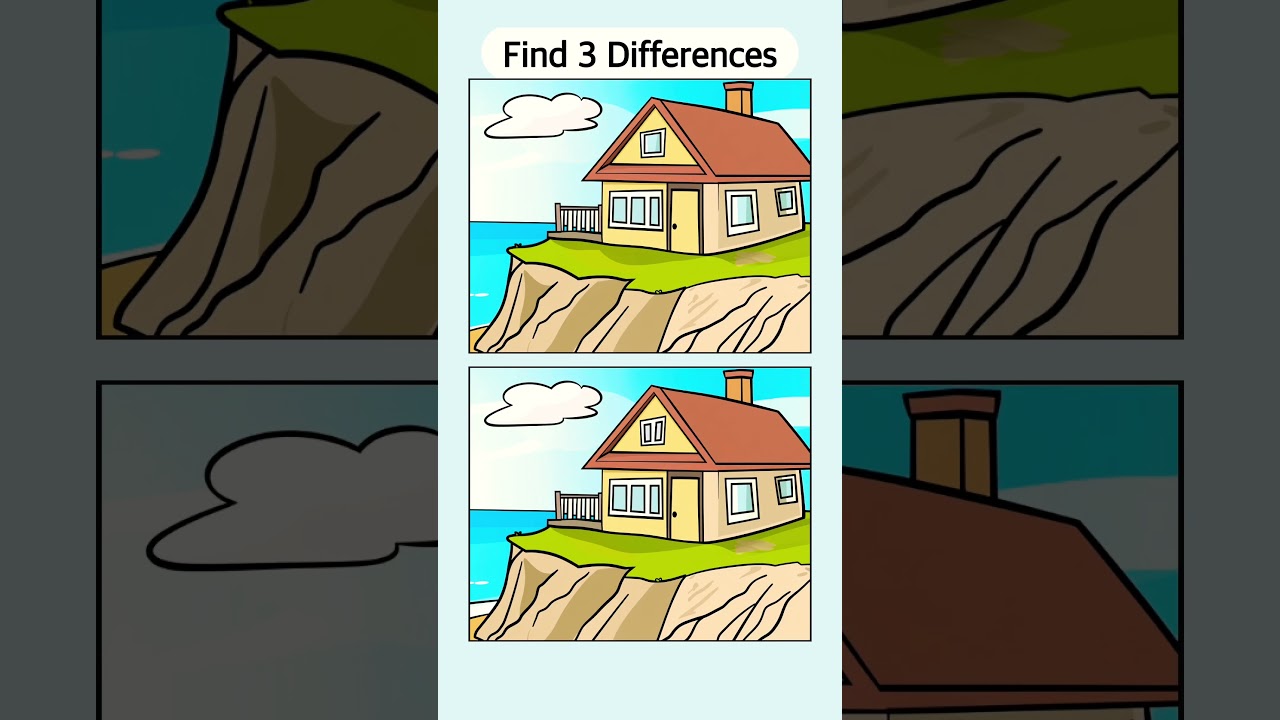 Find 3 differences!