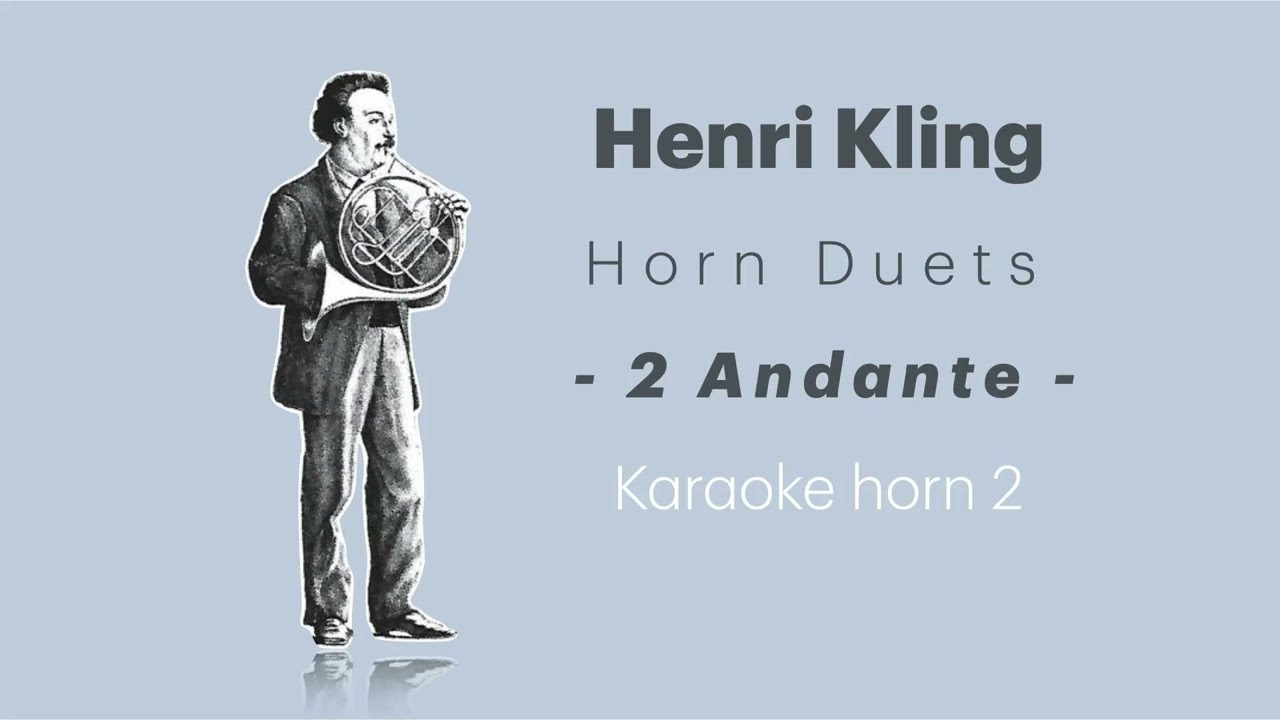 Duet nº  2 Andante, PLAY-ALONG Horn 2