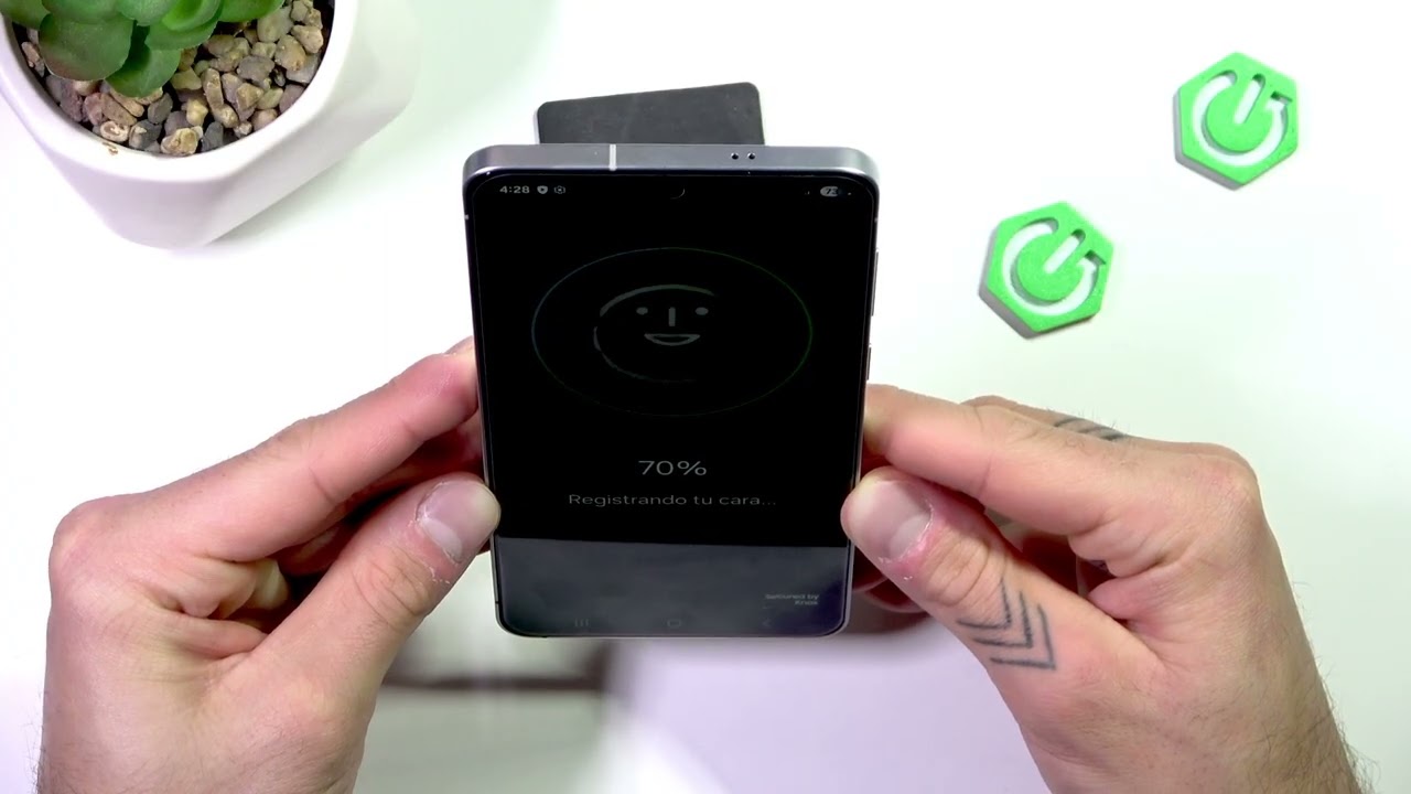 SAMSUNG Galaxy S25 Edge &ndash; C&oacute;mo activar el desbloqueo facial