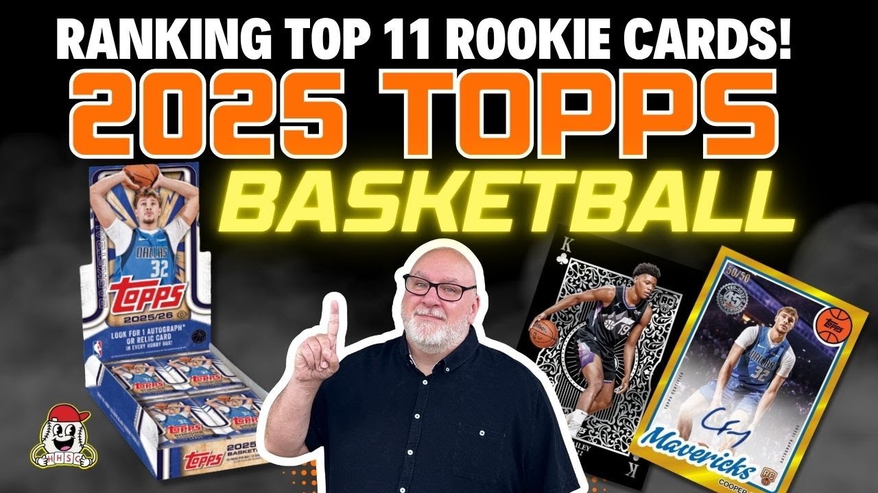 🏀12 лучших карточек новичков Topps 2025 года!🏀Дрянная дюжина!🏀