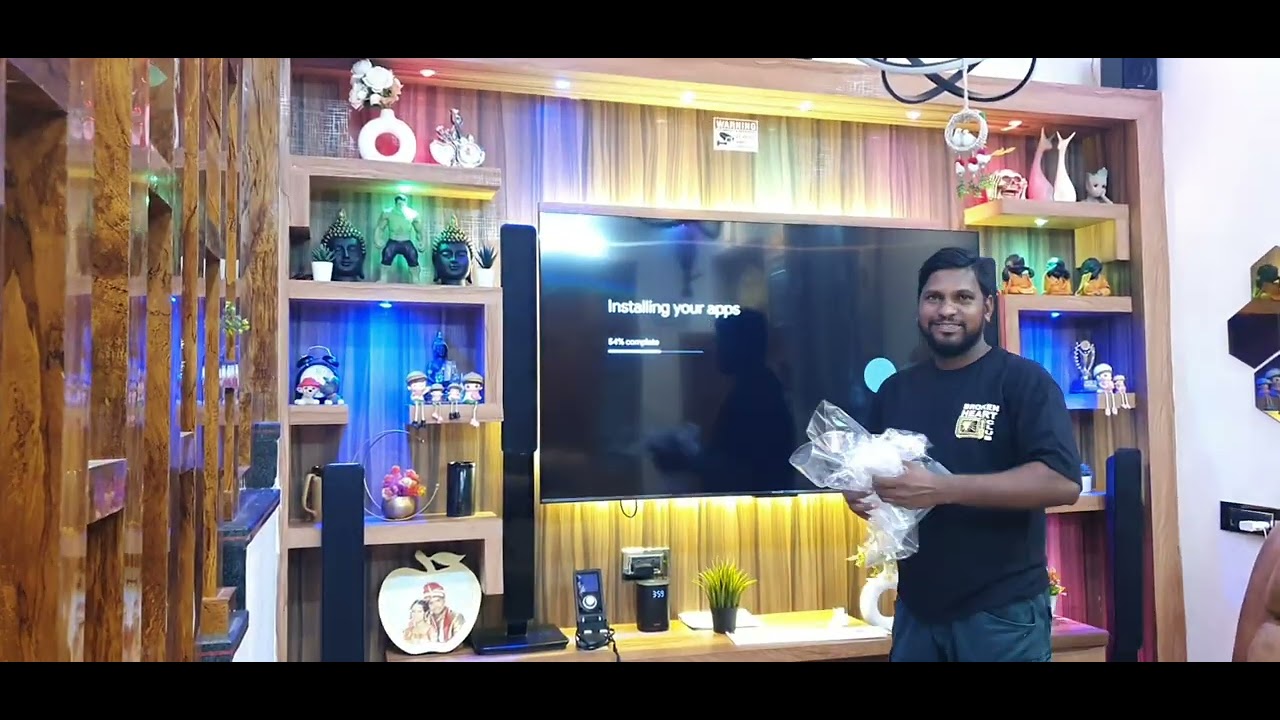 iffalcon  4k hdr 65 inches tv unboxing