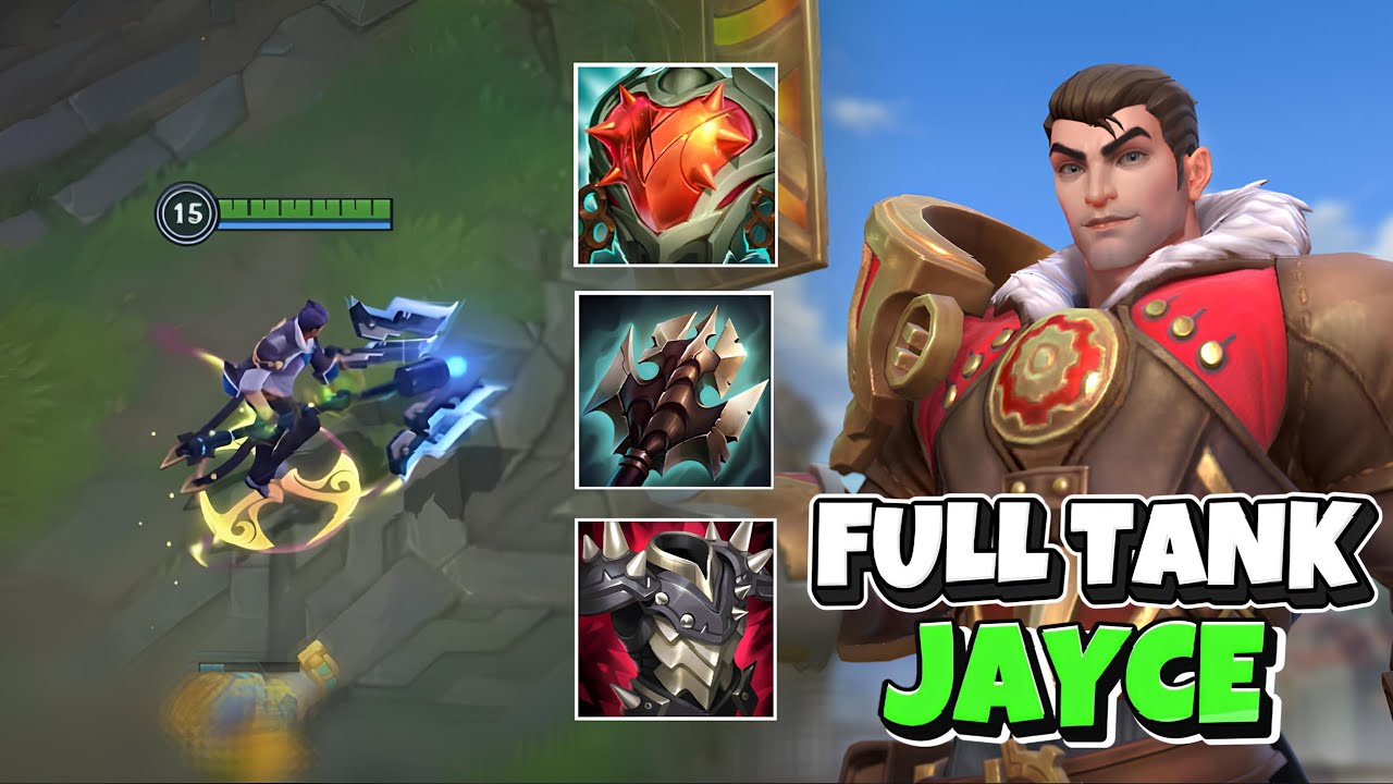 FULL TANK JAYCE is something You never expected You Gotta Try this!! | Wild Rift