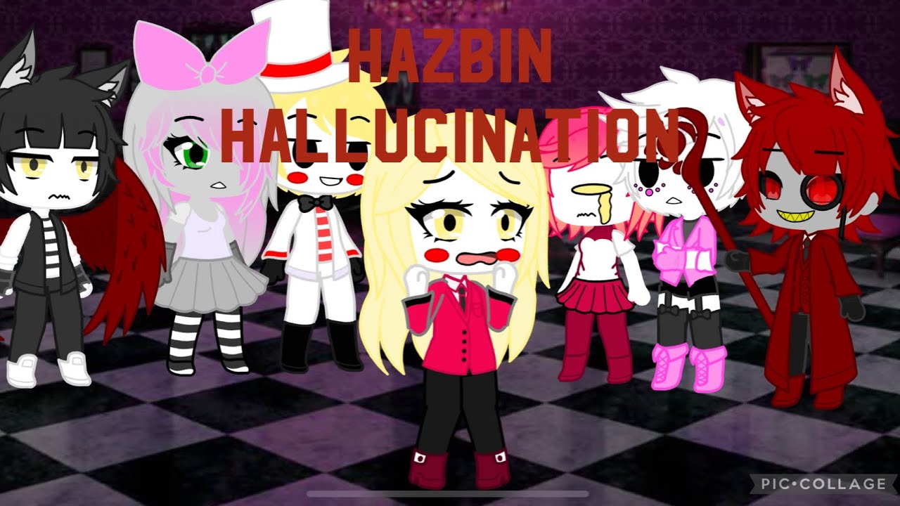 Hazbin hotel x gacha club Hazbin hallucination (digital hallucination)