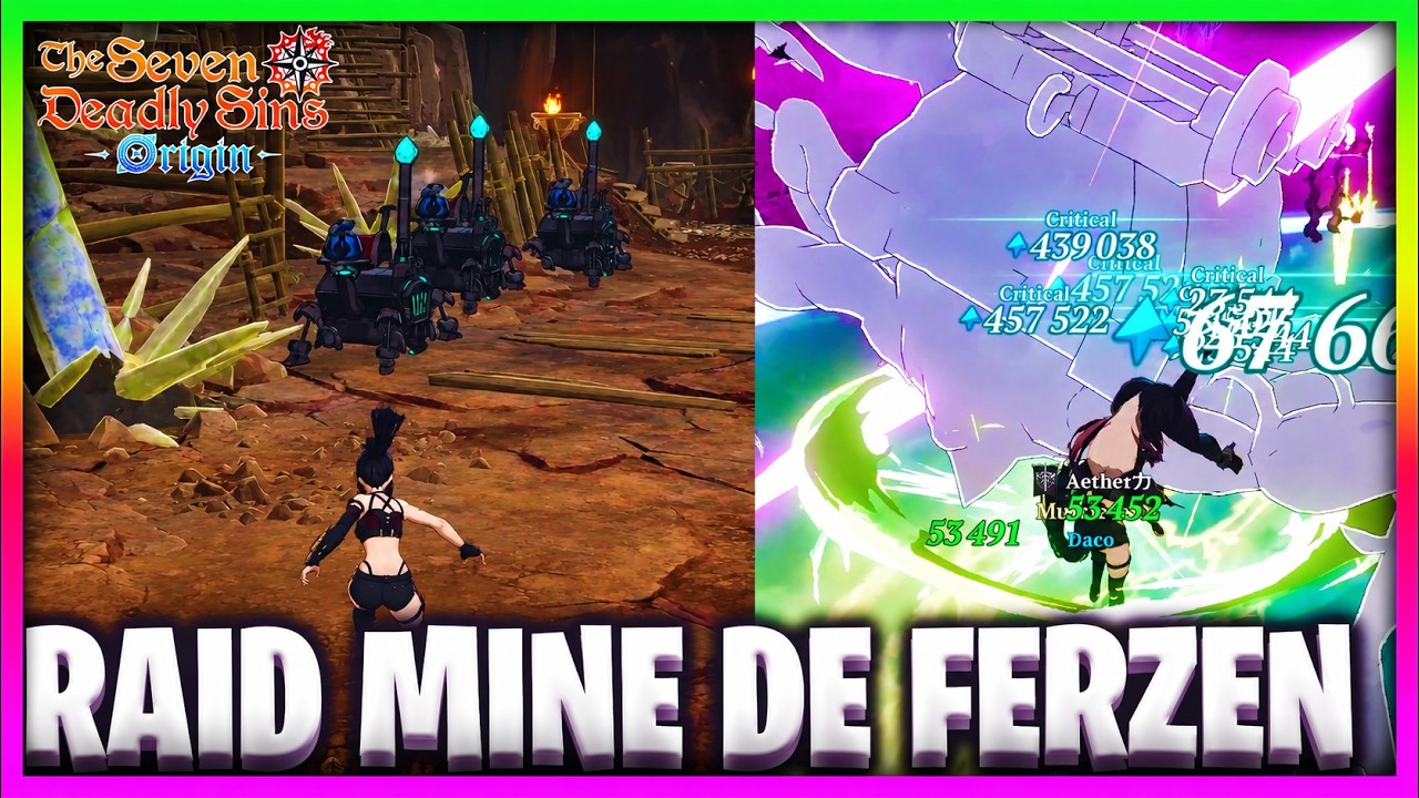 D&Eacute;COUVERTE DU RAID MINE DE FERZEN AVEC @Daco (Khala P10 OP) ! - 7DS: Origin
