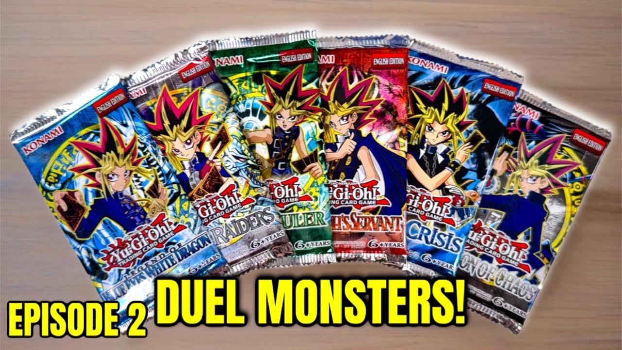 Открытие старых добрых наборов Yu-Gi-Oh!! LOB, MRD, SRL и многое другое!