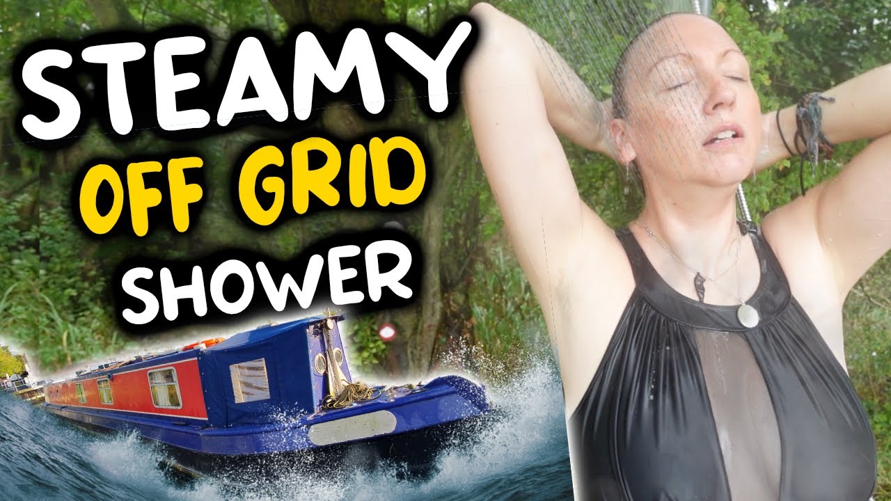 We don't have a Shower on our Narrowboat | Thermomate Portable  Gas Water Heater REVIEW