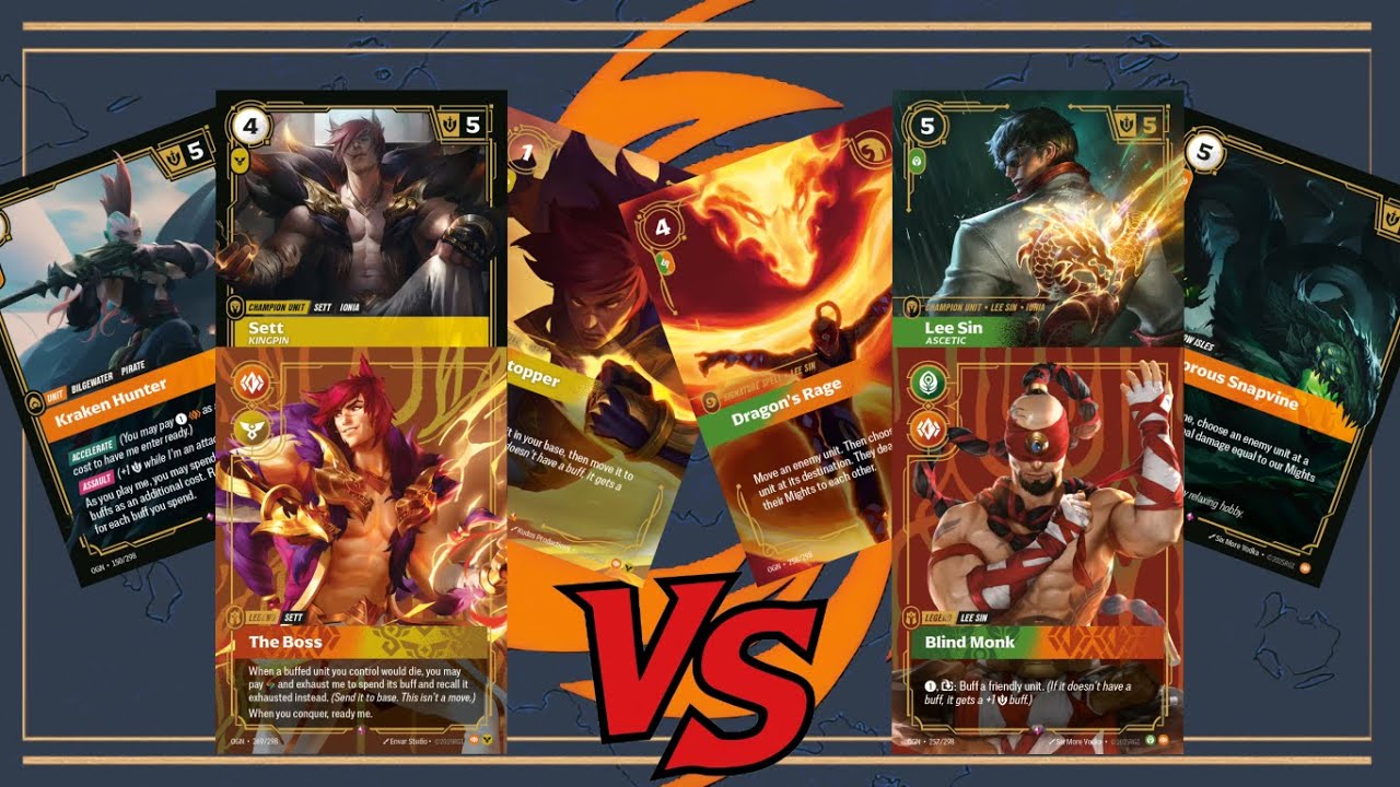 Sett vs Lee Sin - Riftbound Live Gameplay #11