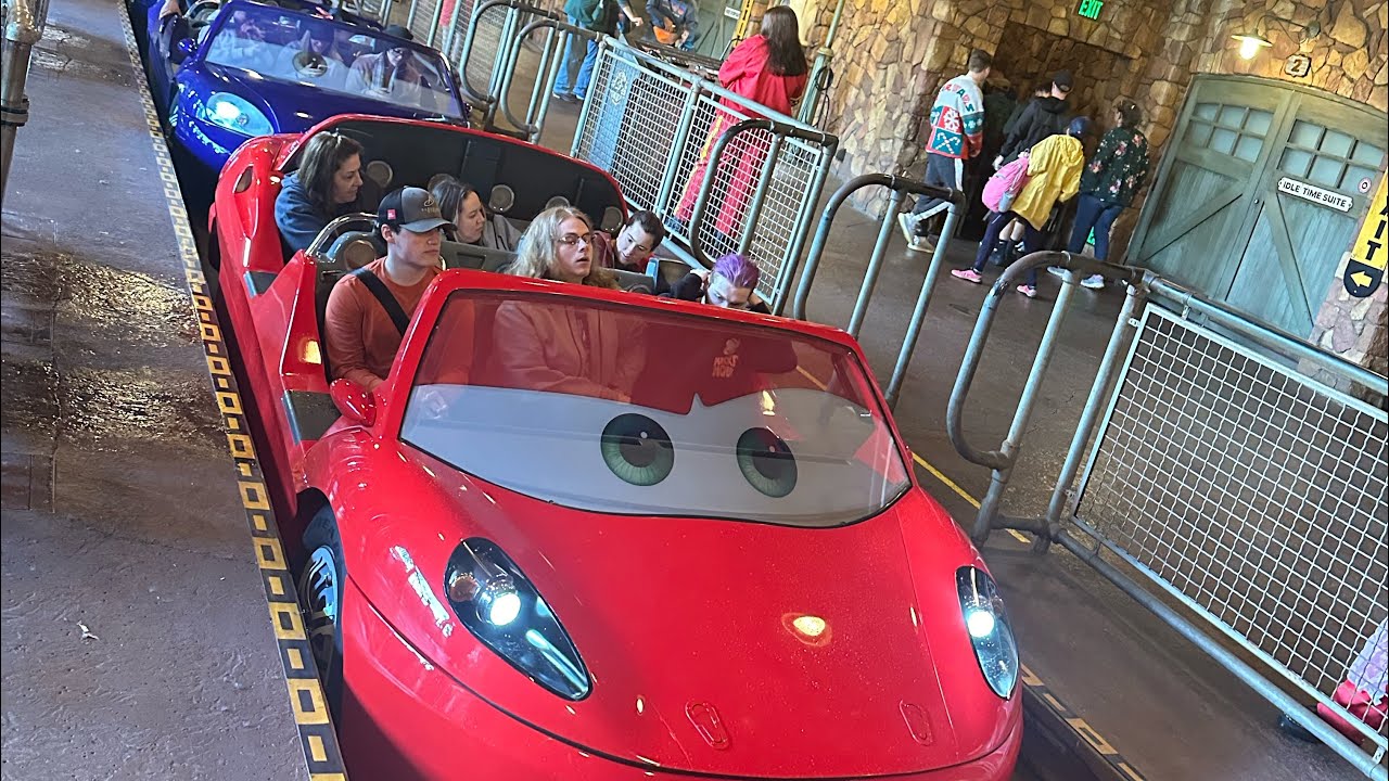 Radiator Springs Racers ride at Disney California Adventure Park
