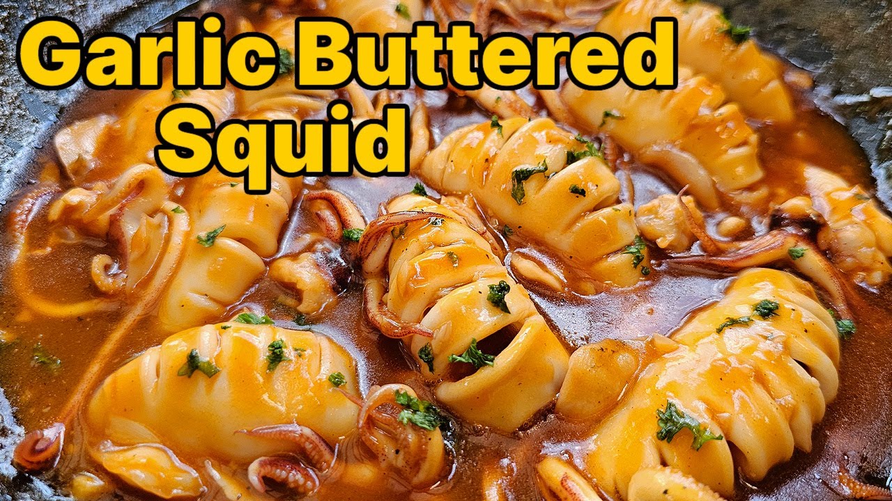 Quick and Easy Garlic Buttered Squid &ndash; Savory and Tender Recipe
