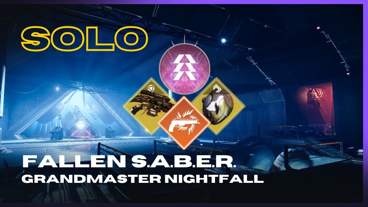 Solo Grandmaster Nightfall 
