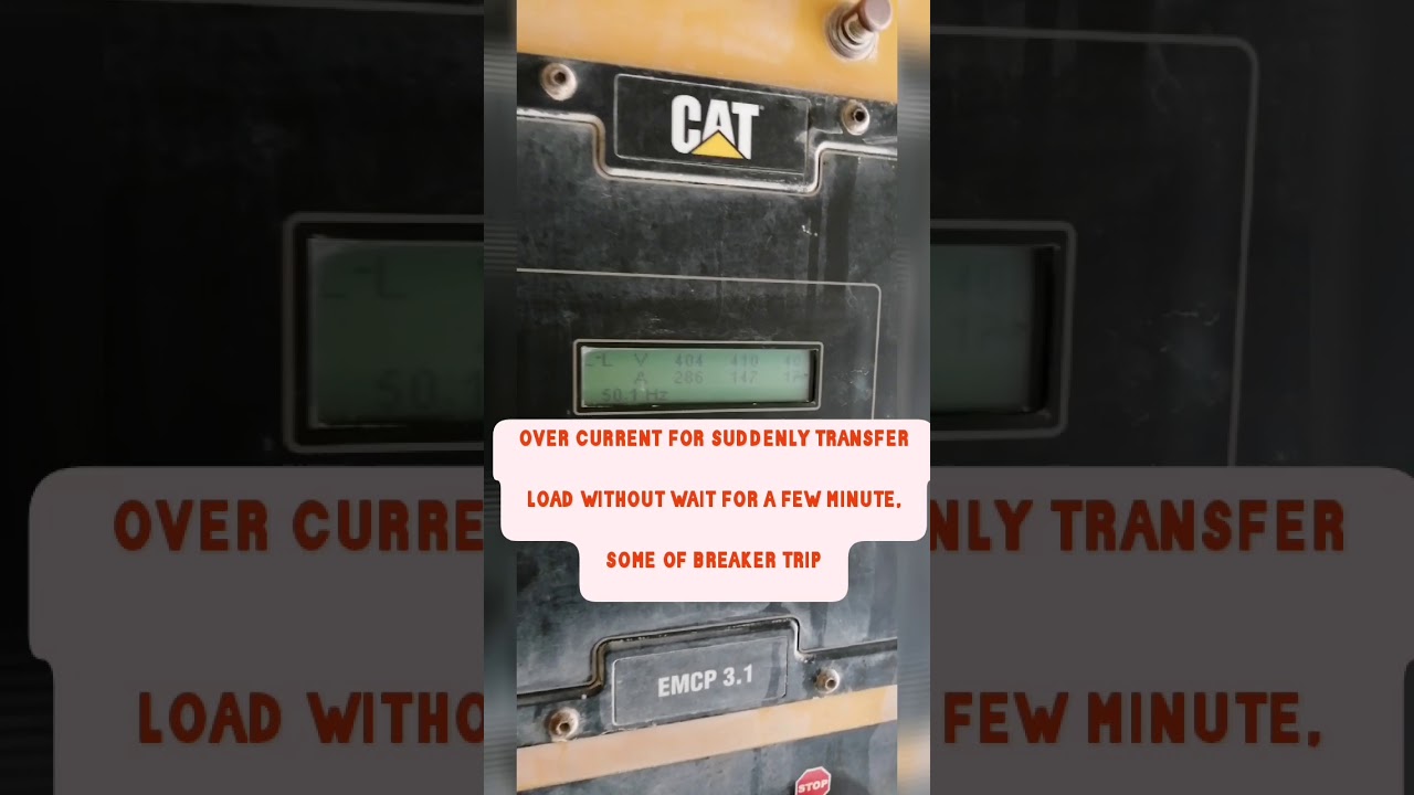 500KVA CATERPILLAR C15 GENERATOR THROTTLE ABNORMALITY, ENGINE FREQUENCY UP & AFTER 10 TO 20MINUTE