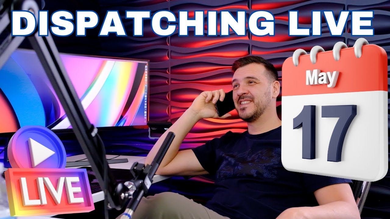 A day in the life of a dispatcher - LIVE dispatching with Chris & Enis