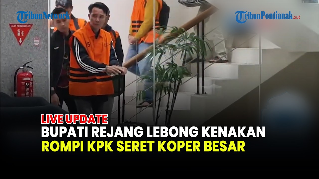 🔴BUPATI REJANG LEBONG FIKRI THOBARI BUNGKAM SAAT DIGIRING KPK, SERET KOPER BESAR MENUJU RUTAN