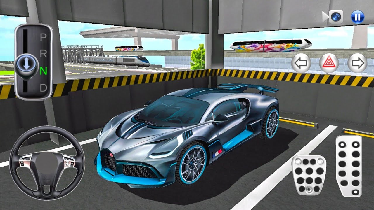 New Car Bugatti Divo Racing Driver and Car Wash - 3D Driving Class -Gas Station - Android gameplay