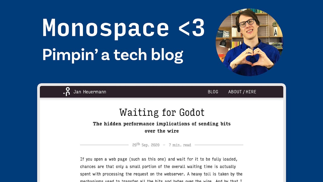 How to treat monospace alike fonts in a tech blog &ndash; Typographic Review