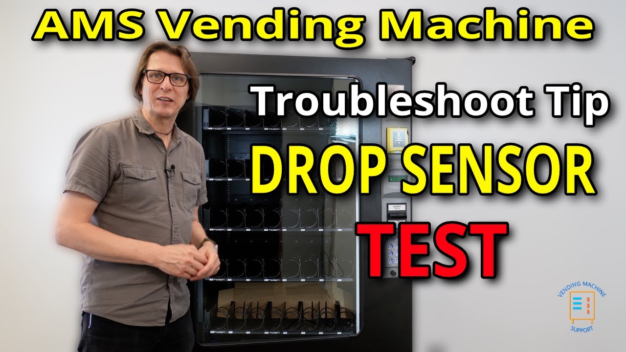 AMS Vending Machine - Drop Sensor Test (Troubleshooting Tip)