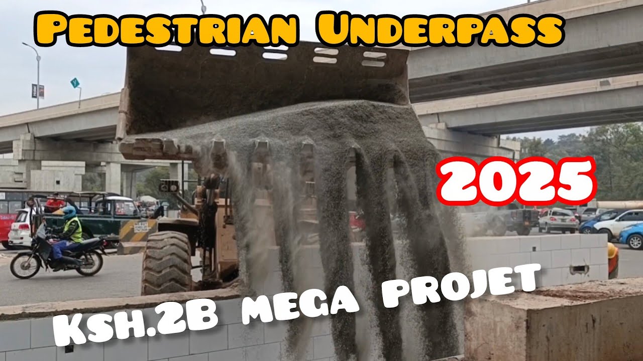 Inside Ksh 2B Nairobi's Uhuru Highway - Haile Selassie GREENPARK TERMINUS PEDESTRIAN UNDERPASS