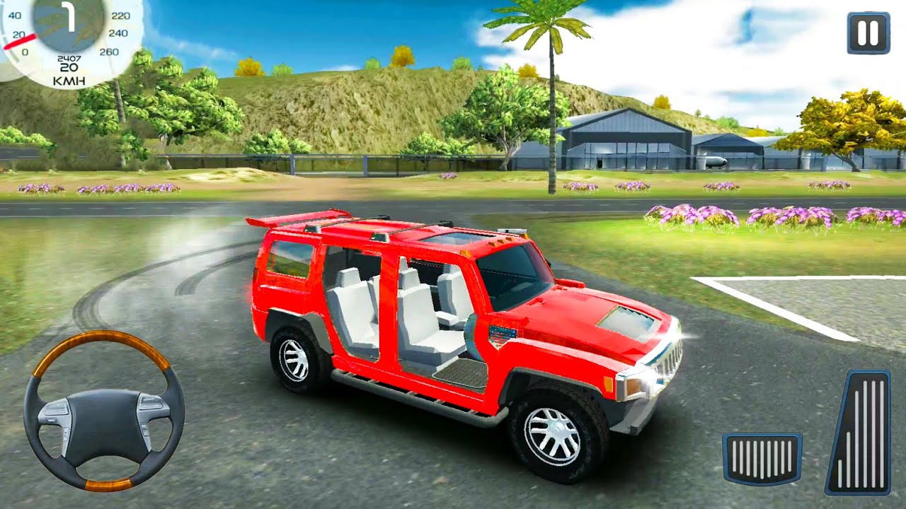US Hummer Driving Simulator - Offroad and City Cars Drive #4 - Android Gameplay