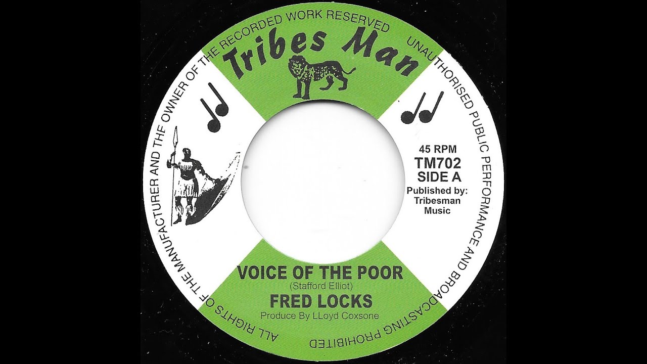 FRED LOCKS & CREATION STEPPERS ♦ Voice Of The Poor / Version {TRIBES MAN 7