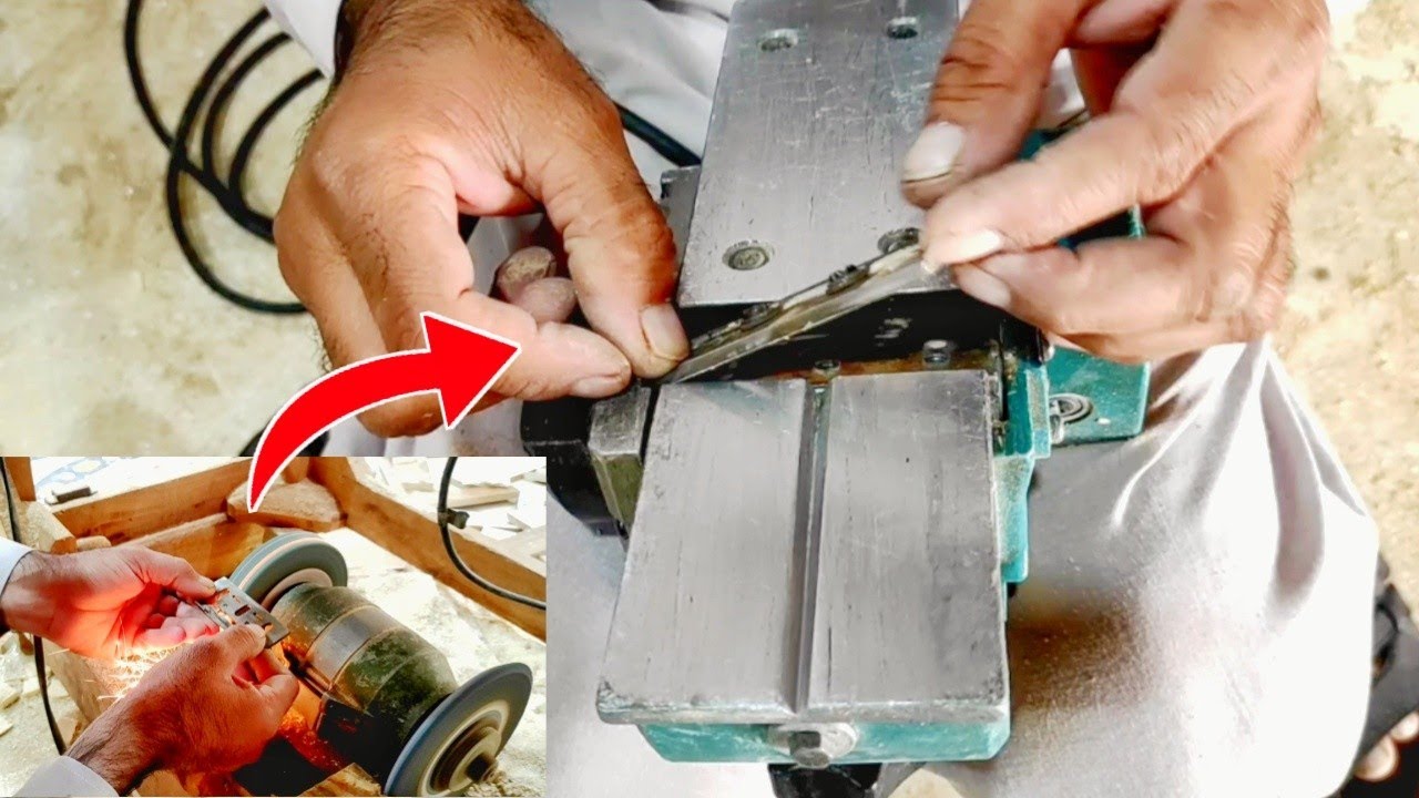 How to Repair Wooden Hand Planer || Rebulding Wooden Hand planer machine.